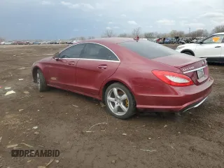2013 Mercedes-Benz CLS 550 with VIN WDDLJ9BB0DA065725, listed as a Copart auction lot 52176415 with 93,629 mi miles and Salvage Title. Bid and sale history available at DreamBid. Image 2.
