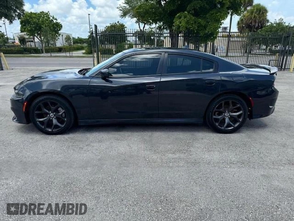 2019 Dodge Charger GT with VIN 2C3CDXHG5KH608580, listed as a Copart auction lot 54844585 with 92,314 mi miles and Non Repairable. Bid and sale history available at DreamBid. Image 12.