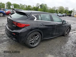 2018 Infiniti QX30 Luxury z VIN SJKCH5CP7JA042766, wystawiony jako Copart lot #57026685 z przebiegiem 66 525 mil mil oraz Szkoda całkowita • Salvage title. Historia ofert i sprzedaży dostępna na DreamBid. Obrazek 3.