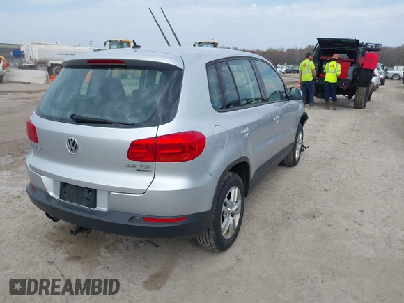 2012 Volkswagen Tiguan S with VIN WVGBV7AX9CW518118, listed as a IAAI auction lot 42080089 with 79,341 mi miles and . Bid and sale history available at DreamBid. Image 4.