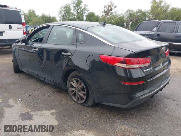 2020 Kia Optima LX with VIN 5XXGT4L34LG389795, listed as a IAAI auction lot 41991461 with 64,527 mi miles and . Bid and sale history available at DreamBid. Image 3.