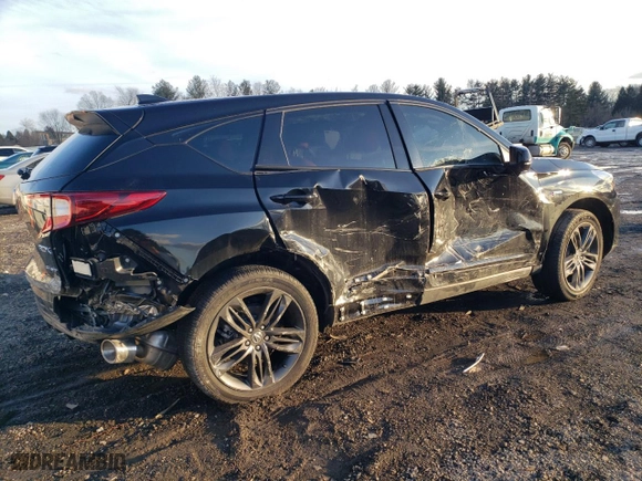 2024 Acura RDX w/A-Spec Package with VIN 5J8TC2H68RL007073, listed as a Copart auction lot 45111955 with 9,991 mi miles and Salvage Title. Bid and sale history available at carsss.com. Image 3.