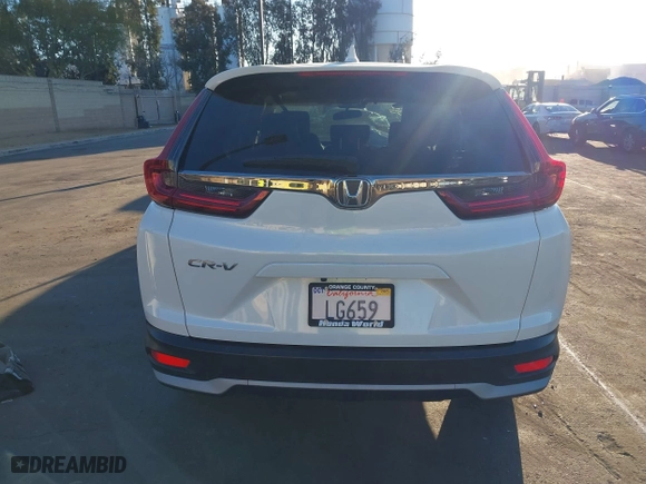 2022 Honda CR-V EX with VIN 5J6RW1H59NA022649, listed as a IAAI auction lot 41561168 with 13,137 mi miles. Bid and sale history available at carsss.com. Image 17.
