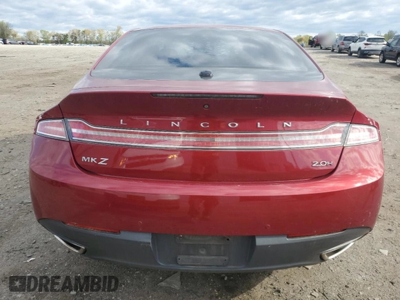 2014 Lincoln MKZ Hybrid with VIN 3LN6L2LU3ER808471, listed as a Copart auction lot 53351875 with 252,880 mi miles and Salvage Title. Bid and sale history available at DreamBid. Image 6.