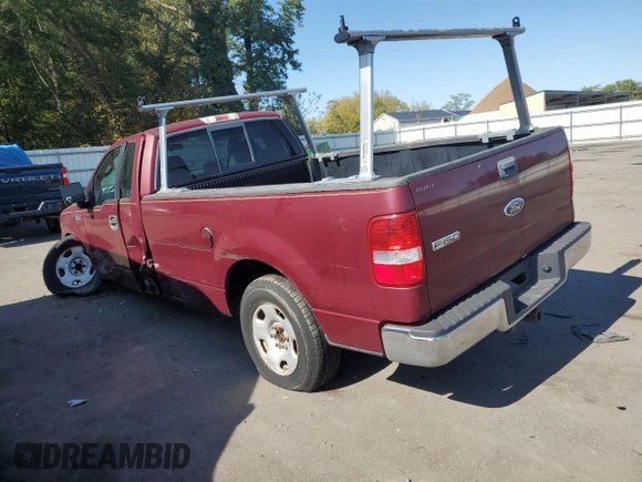 2005 Ford F-150 XL with VIN 1FTRF12W65KC58208, listed as a Copart auction lot 82281114 with 129,774 mi miles and Salvage title. Bid and sale history available at DreamBid. Image 2.