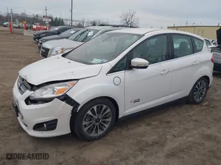 2017 Ford C-Max Energi Titanium with VIN 1FADP5FU5HL109509, listed as a IAAI auction lot 41820926 with 68,244 mi miles. Bid and sale history available at carsss.com. Image 18.