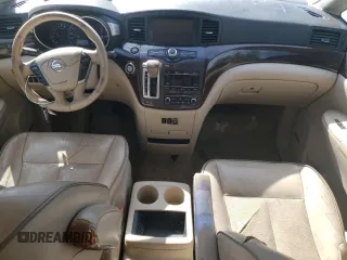 2011 Nissan Quest SL z VIN JN8AE2KP7B9002133, wystawiony jako Copart lot #43949255 z przebiegiem 136 869 mil mil oraz Szkoda całkowita • Salvage title. Historia ofert i sprzedaży dostępna na DreamBid. Obrazek 8.