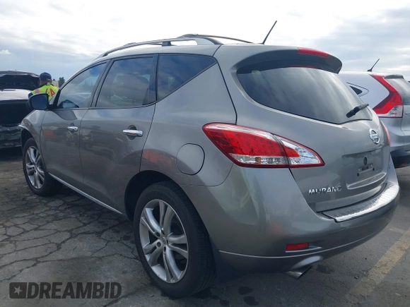 2011 Nissan Murano SL with VIN JN8AZ1MU3BW055849, listed as a IAAI auction lot 41767099 with 106,690 mi miles and . Bid and sale history available at DreamBid. Image 3.