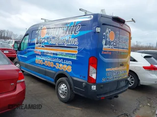 2020 Ford Transit Cargo z VIN 1FTBR2C85LKA15937, wystawiony jako IAAI lot #41673232 z przebiegiem 56 172 mil mil oraz . Historia ofert i sprzedaży dostępna na DreamBid. Obrazek 3.