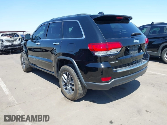 2022 Jeep Grand Cherokee Limited with VIN 1C4RJFBG0NC167546, listed as a IAAI auction lot 41987725 with 62,422 mi miles and . Bid and sale history available at DreamBid. Image 3.