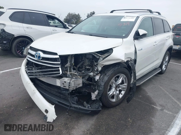 2016 Toyota Highlander Limited with VIN 5TDDCRFH9GS015341, listed as a IAAI auction lot 42572982 with 66,247 mi miles and . Bid and sale history available at DreamBid. Image 17.