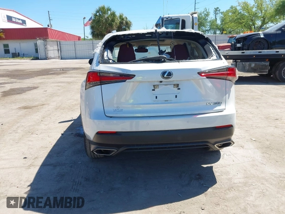2021 Lexus NX with VIN JTJGARDZ1M5024614, listed as a IAAI auction lot 41641475 with 55,778 mi miles. Bid and sale history available at carsss.com. Image 15.