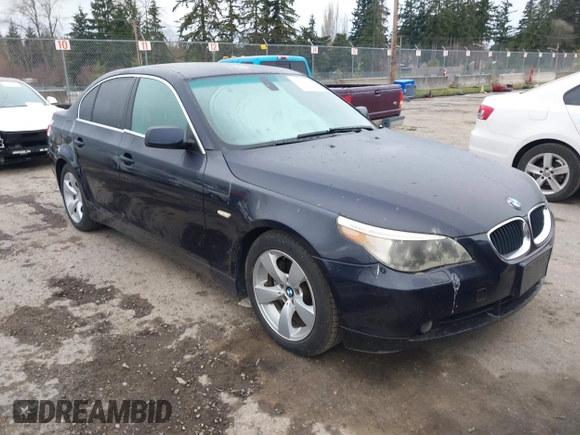 2006 BMW 5 Series 525i with VIN WBANE53596CK81232, listed as a IAAI auction lot 41723176 with 187,335 mi miles and . Bid and sale history available at DreamBid. Image 1.
