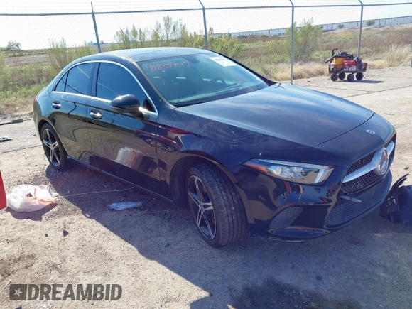 2021 Mercedes-Benz A 220 with VIN W1K3G4EB1MJ254820, listed as a IAAI auction lot 40839947 with 49,313 mi miles and . Bid and sale history available at DreamBid. Image 1.
