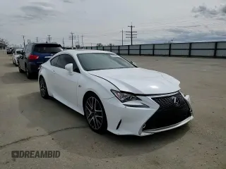 2015 Lexus RC 350 with VIN JTHSE5BC7F5000716, listed as a Copart auction lot 52376065 with 47,009 mi miles and Salvage Title. Bid and sale history available at carsss.com. Image 10.