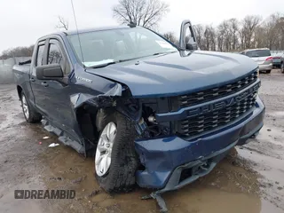 2019 Chevrolet Silverado 1500 Custom with VIN 1GCRYBEH5KZ407515, listed as a IAAI auction lot 41104512 with 68,765 mi miles and . Bid and sale history available at DreamBid. Image 6.
