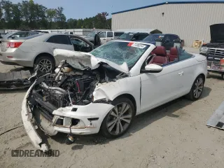 2013 Volkswagen Eos Lux with VIN WVWFW8AH7DV002056, listed as a Copart auction lot 71265314 with Not Provided miles and Salvage Title. Bid and sale history available at DreamBid. Image 1.
