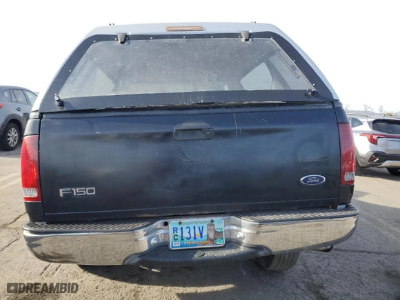 1998 Ford F-150 Standard with VIN 1FTZF1825WNA76049, listed as a Copart auction lot 82216264 with 0 mi miles and Salvage Title. Bid and sale history available at carsss.com. Image 6.