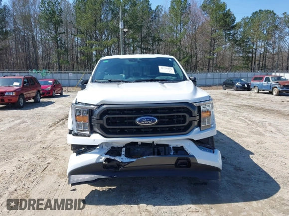 2023 Ford F-150 XL with VIN 1FTEW1EP3PFD33042, listed as a IAAI auction lot 41775430 with 23,045 mi miles. Bid and sale history available at carsss.com. Image 6.