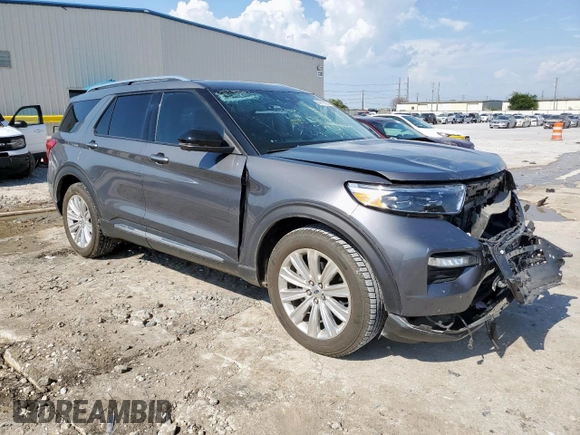 2021 Ford Explorer Limited z VIN 1FMSK7FHXMGA70607, wystawiony jako Copart lot #64111035 z przebiegiem 72 199 mil mil oraz Szkoda całkowita • Salvage title. Historia ofert i sprzedaży dostępna na DreamBid. Obrazek 4.