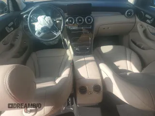 2021 Mercedes-Benz GLC 300 with VIN W1N0G8DB4MV279217, listed as a Copart auction lot 56144895 with 34,886 mi miles and Salvage title. Bid and sale history available at DreamBid. Image 8.