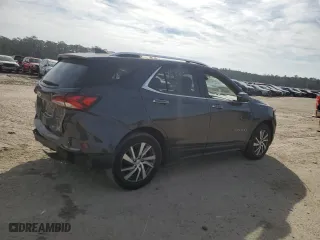2022 Chevrolet Equinox Premier with VIN 2GNAXNEV6N6148287, listed as a Copart auction lot 42850125 with 35,397 mi miles and Salvage Title. Bid and sale history available at carsss.com. Image 3.