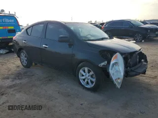 2014 Nissan Versa S with VIN 3N1CN7AP5EL851940, listed as a Copart auction lot 43917585 with 174,468 mi miles and Salvage Title. Bid and sale history available at carsss.com. Image 4.
