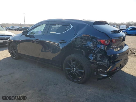 2024 Mazda Mazda3 Hatchback 2.5 S Select Sport with VIN JM1BPAKM8R1720406, listed as a Copart auction lot 46578015 with 4,451 mi miles and Salvage Title. Bid and sale history available at carsss.com. Image 2.