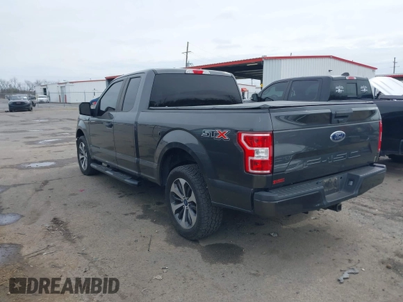 2020 Ford F-150 XL with VIN 1FTEX1C55LKE32560, listed as a IAAI auction lot 41509205 with 70,638 mi miles and . Bid and sale history available at DreamBid. Image 3.