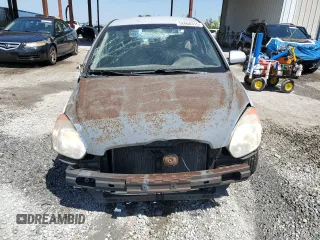 2011 Hyundai Accent GLS with VIN KMHCN4AC7BU619023, listed as a Copart auction lot 52868315 with 192,674 mi miles and Salvage Title. Bid and sale history available at carsss.com. Image 5.