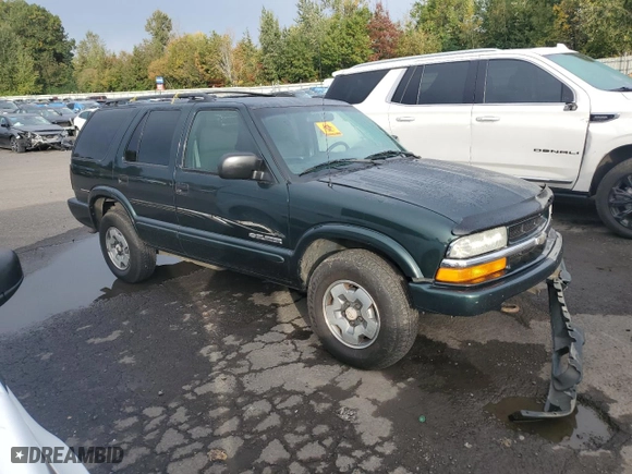 2003 Chevrolet Blazer LS with VIN 1GNDT13X43K162107, listed as a Copart auction lot 74463044 with 203,004 mi miles and Salvage Title. Bid and sale history available at carsss.com. Image 4.