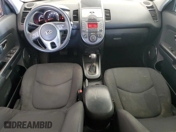 2011 Kia Soul + with VIN KNDJT2A26B7288074, listed as a Copart auction lot 73331844 with 173,840 mi miles and Salvage Title. Bid and sale history available at DreamBid. Image 8.