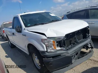 2019 Ford F-150 XL with VIN 1FTMF1C57KKC92024, listed as a IAAI auction lot 41886296 with 81,239 mi miles. Bid and sale history available at carsss.com. Image 1.