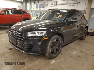 2020 Audi SQ5 Premium Plus with VIN WA1B4AFY6L2113888, listed as a Copart auction lot 60945124 with Not Provided miles and Salvage Title. Bid and sale history available at DreamBid. Image 1.