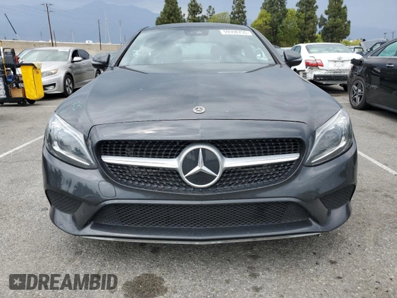 2022 Mercedes-Benz C 300 with VIN W1KWJ8DB3NG107789, listed as a Copart auction lot 59398755 with 63,435 mi miles and Salvage title. Bid and sale history available at DreamBid. Image 5.