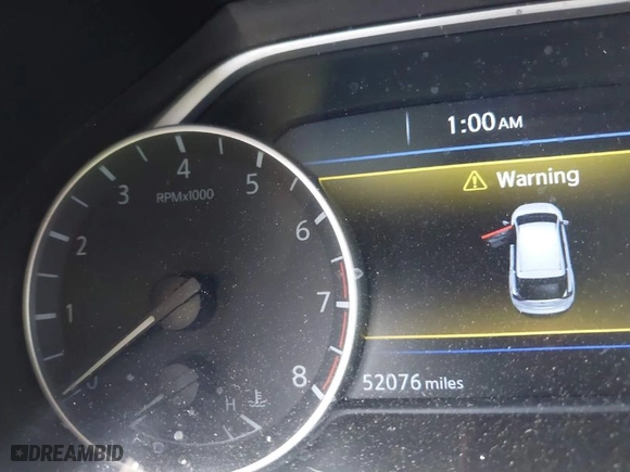 2017 Nissan Murano SV with VIN 5N1AZ2MG2HN170724, listed as a IAAI auction lot 41917148 with 52,075 mi miles. Bid and sale history available at carsss.com. Image 15.