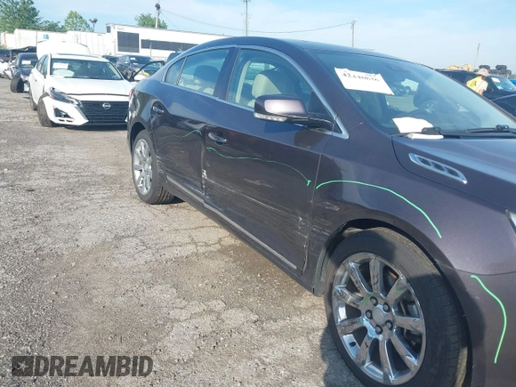 2014 Buick LaCrosse Premium I with VIN 1G4GD5G32EF230252, listed as a IAAI auction lot 42240846 with 112,330 mi miles and . Bid and sale history available at DreamBid. Image 6.