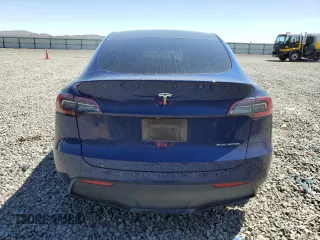 2023 Tesla Model Y Long Range with VIN 7SAYGDEE3PA106609, listed as a Copart auction lot 53839315 with 24,077 mi miles and Salvage Title. Bid and sale history available at DreamBid. Image 6.