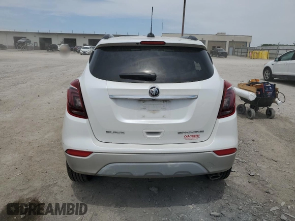 2017 Buick Encore Preferred with VIN KL4CJASB4HB228866, listed as a Copart auction lot 57438915 with 90,647 mi miles and Salvage title. Bid and sale history available at DreamBid. Image 6.