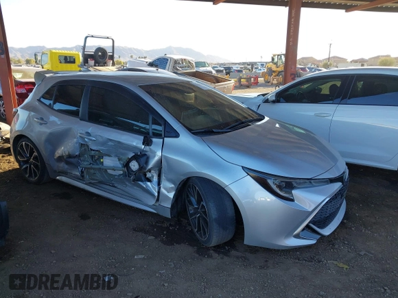 2020 Toyota Corolla Hatchback XSE with VIN JTNC4RBE7L3089336, listed as a IAAI auction lot 41320946 with 67,674 mi miles. Bid and sale history available at carsss.com. Image 13.