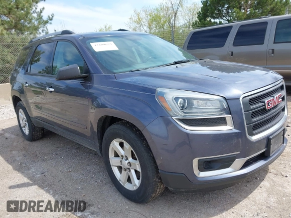 2014 GMC Acadia SLE z VIN 1GKKVPKD0EJ165183, wystawiony jako IAAI lot #42209675 z przebiegiem 249 312 mil mil oraz . Historia ofert i sprzedaży dostępna na DreamBid. Obrazek 1.