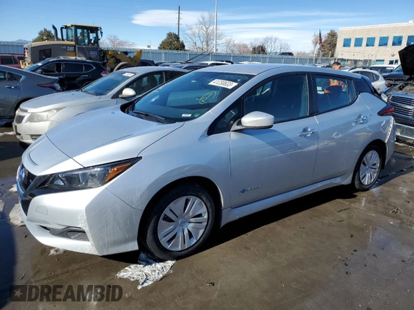 2019 Nissan LEAF SV z VIN 1N4AZ1CP1KC321044, wystawiony jako Copart lot #41230633 z przebiegiem 41 668 mil mil oraz . Historia ofert i sprzedaży dostępna na DreamBid. Obrazek 1.