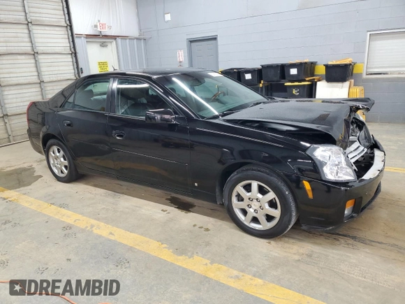 2007 Cadillac CTS with VIN 1G6DM57TX70160712, listed as a Copart auction lot 82413504 with 169,127 mi miles and Salvage Title. Bid and sale history available at carsss.com. Image 4.