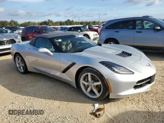 2014 Chevrolet Corvette 1LT with VIN 1G1YB3D74E5113913, listed as a Copart auction lot 73923544 with 0 mi miles and Salvage Title. Bid and sale history available at carsss.com. Image 4.
