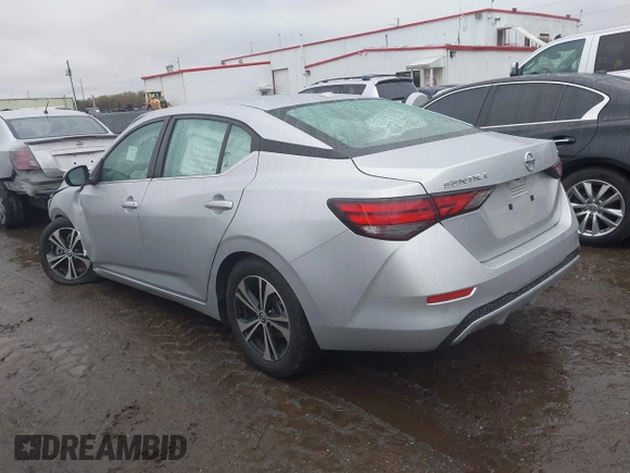 2021 Nissan Sentra SV z VIN 3N1AB8CV5MY238123, wystawiony jako IAAI lot #41952732 z przebiegiem 89 502 mil mil oraz . Historia ofert i sprzedaży dostępna na DreamBid. Obrazek 3.