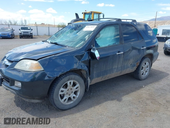 2005 Acura MDX Touring with VIN 2HNYD18845H550709, listed as a IAAI auction lot 42077833 with 182,670 mi miles. Bid and sale history available at carsss.com. Image 2.
