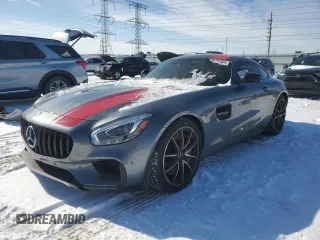 2016 Mercedes-Benz AMG GT z VIN WDDYJAJA1GA000564, wystawiony jako Copart lot #44234395 z przebiegiem 65 724 mil mil oraz Szkoda całkowita • Salvage title. Historia ofert i sprzedaży dostępna na DreamBid. Obrazek 1.