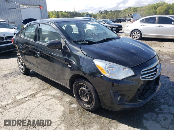 2017 Mitsubishi Mirage G4 ES with VIN ML32F3FJXHHF10366, listed as a Copart auction lot 45638013 with 106,771 mi miles. Bid and sale history available at carsss.com. Image 4.