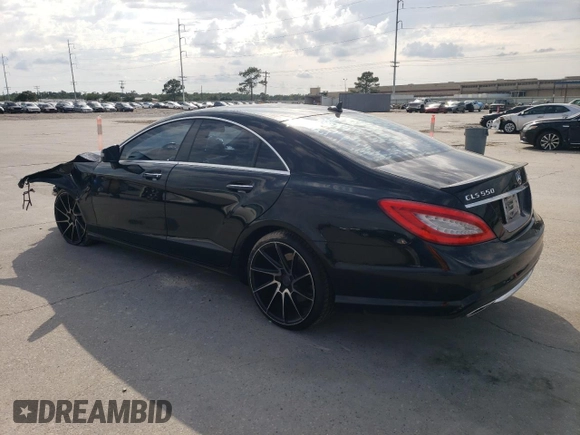 2013 Mercedes-Benz CLS-Class CLS 550 with VIN WDDLJ9BB8DA066492, listed as a Copart auction lot 75936614 with 113,168 mi miles and Salvage Title. Bid and sale history available at carsss.com. Image 2.