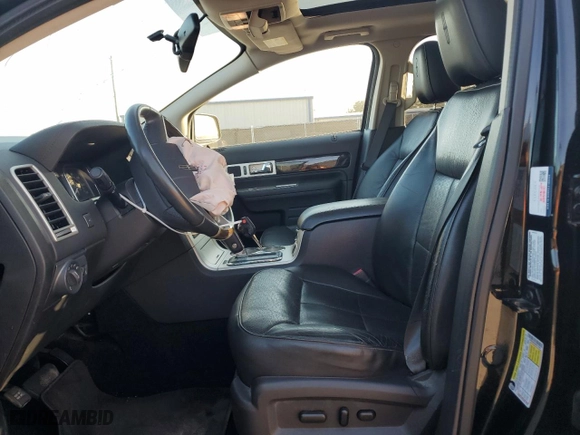 2009 Lincoln MKX with VIN 2LMDU68C69BJ12806, listed as a Copart auction lot 88751365 with 257,315 mi miles and Salvage Title. Bid and sale history available at carsss.com. Image 7.